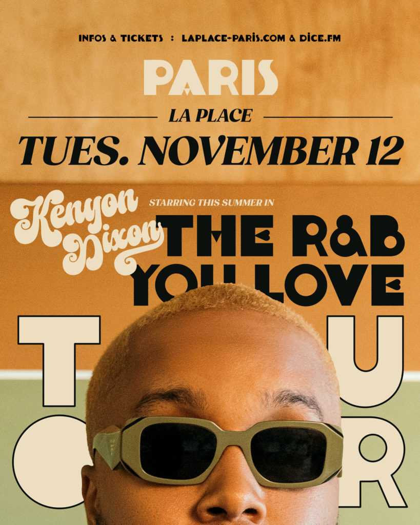 Kenyon Dixon -Tour-Paris-Show