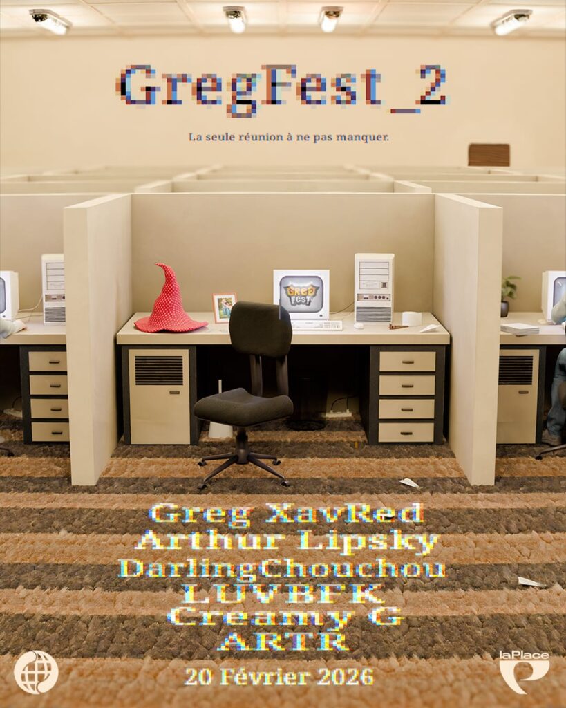 GregFest flyer annonce noms dévoilés